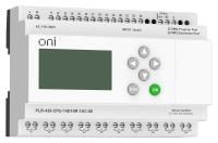 Модуль ЦПУ ПЛК 430 14 DI 10 RO 220В AC с экраном ONI PLR-430-CPU-14D10R-1AC-00