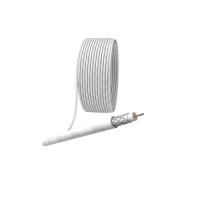 Кабель коаксиальный RG-6U CCS/оплетка Al 48проц. PVC Simple 75Ом бел. (м) Эра Б0044596