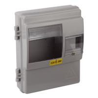 Корпус пластиковый ЩУРн-П 1/4 IP54 (КДЕ-1) KDE_1 (290х240х110) ЭРА Б0050592