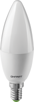 Лампа светодиодная 61 957 OLL-C37-10-230-4K-E14-FR 10Вт свеча 4000К нейтр. бел. E14 1000лм 176-264В ОНЛАЙТ 61957