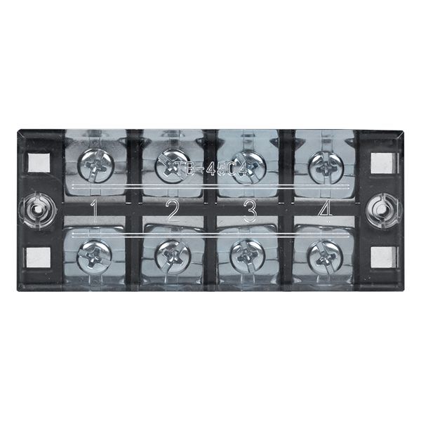 Терминал клеммный TB-4504 до 4.5кв.мм 45А 4 клеммные пары EKF tb-4504
