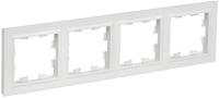 Рамка 4-м BRITE РУ-4-БрАБ арктич. бел. IEK BR-M42-K91