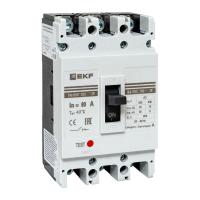 Выключатель автоматический 3п 100/80А 35кА ВА-99М PROxima EKF mccb99-100-80m
