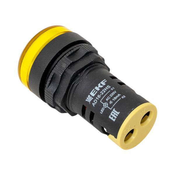 Матрица светодиодная AD16-22HS желт. EKF ledm-ad16-o