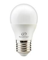 Лампа светодиодная RS LED G45 E27 8W 220-240V 8Вт шар 4000К E27 800лм 220-240В Ra90 Русский Свет 20010445125