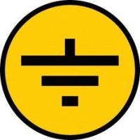 Символ "Заземление" 30х30 IEK YPC20-ZAZEM-1-096