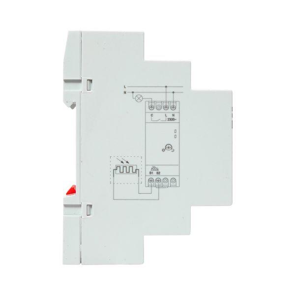 Фотореле с выносным датчиком DIN-1 (ФР) 2-100Лк 25А (3000Вт) EKF fr-din-1-25