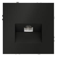 Розетка компьютерная 1-м СП S70 RJ45 кат.6 механизм черн. матов. Voltum VLS060108