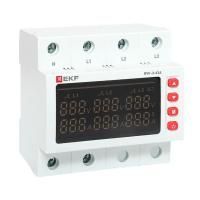 Реле выбора фаз с дисплеем RVF-3-63А PROxima EKF RVF-3-63a