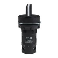 Переключатель 3 положения OptiSignal Compact D22 С7-S-320 черн. 2НО XB7ND33 КЭАЗ 362138
