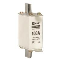 Вставка плавкая ППН-33 100/100А 50кА габарит 00С PROxima EKF fus-33/100