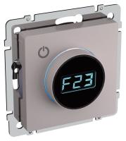 Термостат электронный с индик. BRITE СП IP20 ТС10-1-БрЖ механизм жемчуж. IEK BR-RT11-K36