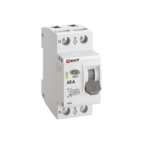 Устройство защиты от дугового пробоя (УЗДП) 1P+N 40А PROxima EKF afdd-2-40-pro