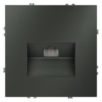 Розетка компьютерная 1-м СП S70 RJ45 кат.6 механизм титан Voltum VLS060106