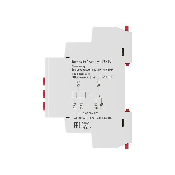 Реле времени RT-10 EKF rt-10