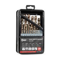 Набор сверл по металлу НСС-25К ПРОФИ КВТ 106206