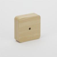 Коробка универсальная для кабель-каналов 80х80х25 сосна (светл. основа) IP40 Ruvinil 65005-27М