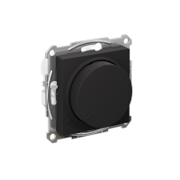 Светорегулятор поворотно-нажимной AtlasDesign 400Вт механизм карбон SE ATN001023