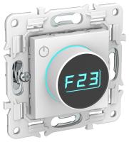 Термостат электронный SKANDY SK-T01W с индикацией арктич. бел. IEK SK-RT11-K01