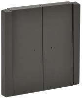 Выключатель 2-кл. СП FORTE&PIANO 10А FP306 с индикацией сер. IEK FP-V20-1-10-1-K03