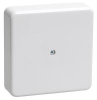 Коробка распаячная ОП 75х75х20 IP40 КМ41212-01 (6 клем. 6кв.мм) бел. IEK UKO10-075-075-020-K01