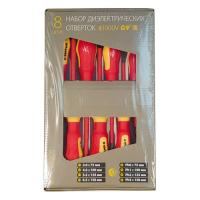 Набор отверток 1000В картон (8 предметов) (09905) SHTOK 376360