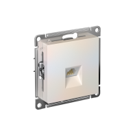 Розетка компьютерная AtlasDesign RJ45 кат.5E механизм жемчуж. SE ATN000483