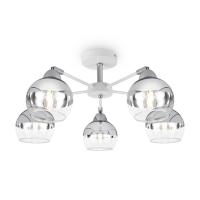 Светильник Jasper 60Вт E27х5 IP20 подвесной Freya FR5225PL-05W