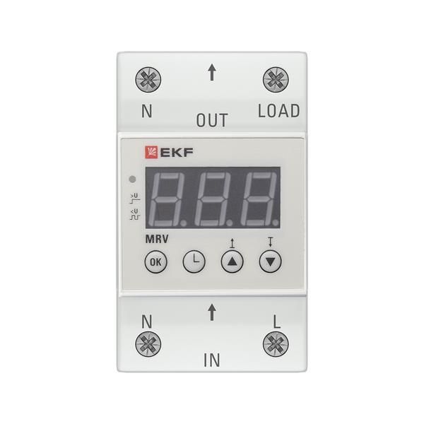 Реле напряжения с дисплеем MRV 32А PROxima EKF MRV-32A