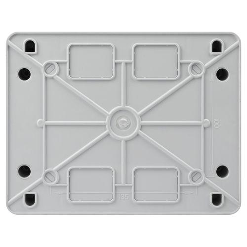 Корпус навесной ЩРН-П-8 ЭРА COMFORT IP41 прозр. крышка пластик. бел. ЭРА Б0067224