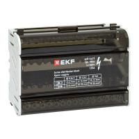 Шина нулевая в корпусе 4х15 EKF sn0-4x15