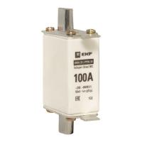 Вставка плавкая ППН-33 100/100А 50кА габарит 00С PROxima EKF fus-33/100