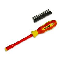 Рукоятка-битодержатель + биты (09340) SHTOK 376353