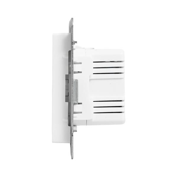 Розетка 2-м СП Эпика USB-C механизм бел. EKF UP1-SOW-2USBC