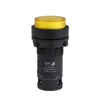 Кнопка с подсветкой OptiSignal Compact D22 С7-PL-M510 желт. 1НО 230В AC XB7NW35M1 КЭАЗ 362102