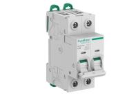 Выключатель автоматический 2п C 10А 6кА Systeme9 400В SE S9F22210