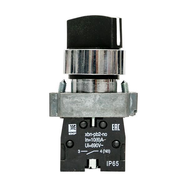 Переключатель BD33 3P короткая ручка 2NO IP65 PROxima EKF xb2-bd33-65