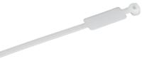 Хомут 4.8х370мм P6.6 маркерный бел. (уп.100шт) IEK UHH14-D048-370-100-K01