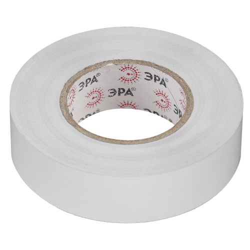 Изолента ПВХ 19ммх20м бел. ЭРА C0036542