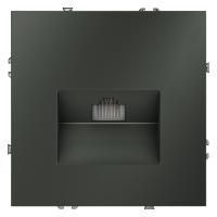 Розетка компьютерная 1-м СП S70 RJ45 кат.6 механизм титан Voltum VLS060106
