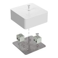 Коробка огнестойкая 75х75х30мм Е15-Е120 для кабель-канала Промрукав 40-0450-FR1.5-4