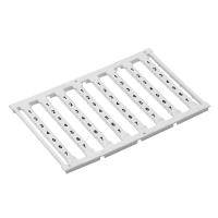 Маркировка для клемм ширина 5мм узкая для клемм Push-in бел. от 1 до 12 горизонтальная ориентация 1шт = карта из 96 маркеров (уп.10шт) DKC NUPUTUK-5F-1-12H