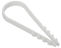 Дюбель-хомут 19х25мм для круглого кабеля нейлон бел. (уп.100шт) GENERICA UDH13-19-25-100-K01-G