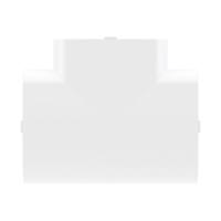 Тройник для кабель-канала 90х50 с разд. DKC 09506