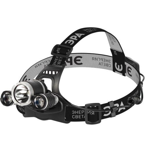 Фонарь аккумуляторный налобный GA-809 8Вт 3SMD CREE High Power Headlamp алюм. Эра Б0056111