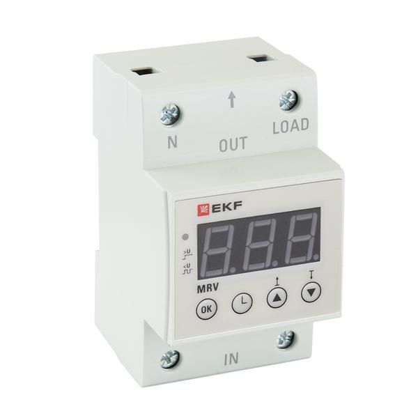 Реле напряжения с дисплеем MRV 32А PROxima EKF MRV-32A