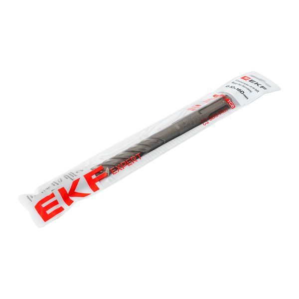 Бур по бетону SDS-plus 10х160мм 4 резца 4S спираль Expert EKF db-10-160-4x4