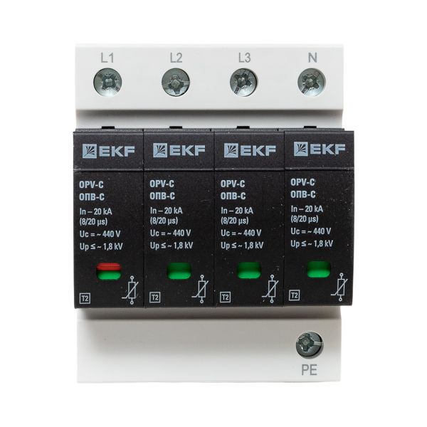 Ограничитель перенапряжения имп. ОПВ-C4 EKF opv-c4