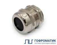 Ввод кабельный М22 IP68 d8-15мм латунь ГОФРОМАТИК zeta30113