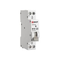 Выключатель автоматический дифференциального тока 1мод. C 10А 30мА тип А 6кА АВДТ-63М (электрон.) PROxima EKF D636EA10C30